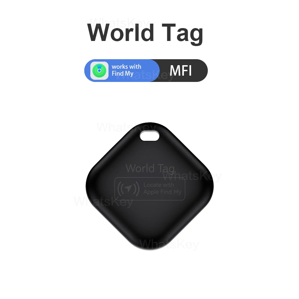 Apple Find My-Compatible Mini GPS Tracker for Children, Pets, and Vehicles - Bluetooth Smart Tag for iOS Devices