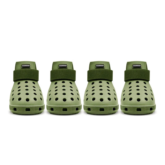 Premium Dog Boots for All Sizes - Protective Footwear for Hot Pavement, Waterproof and Non-Slip Design, Easy-On/Easy-Off, Ideal for Beach and Snow Activities